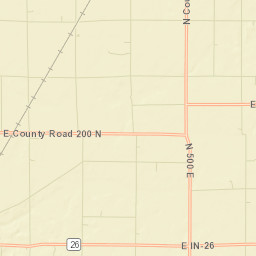 Blackford County Street Map