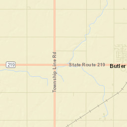 Philothea Ohio Street Map