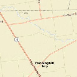 Byhalia Ohio Street Map