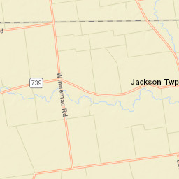 West Jackson Ohio Street Map