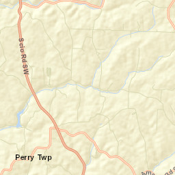 Hickory Grove Ohio Street Map