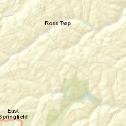 Shane Ohio Street Map