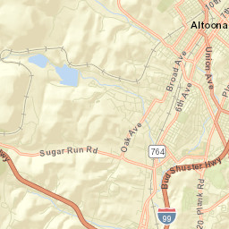 Plank Road, Altoona, PA 16602, USA Street Map