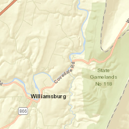Williamsburg Street Map