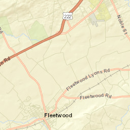 15207 Kutztown Road, Kutztown University of Pennsylvania Street Map