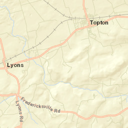 Topton Street Map