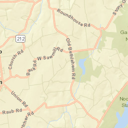 Richlandtown Street Map