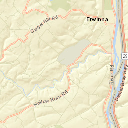 Tinicum Street Map