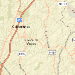 Vagos Street Map