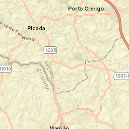 Oliveira do Bairro Street Map