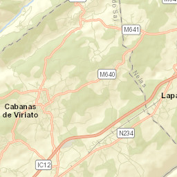 Cabanas de Viriato Street Map
