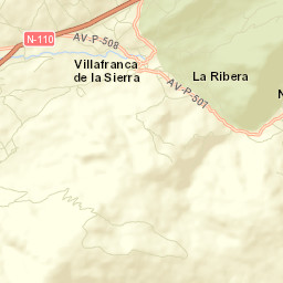 Villafranca de la Sierra Street Map