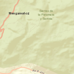 Mengamuñoz Street Map
