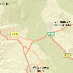 Villanueva del Pardillo Street Map