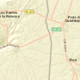 Santorcaz Street Map