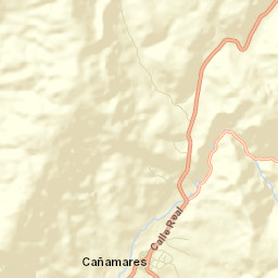 Cañamares Street Map