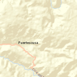 Fuertescusa Street Map