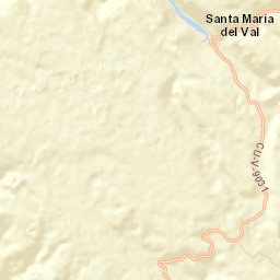 Santa María del Val Street Map