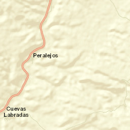 Peralejos Street Map