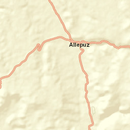 Allepuz Street Map