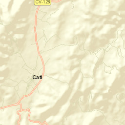 Catí Street Map