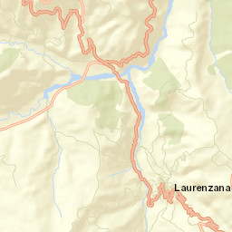 Laurenzana Street Map