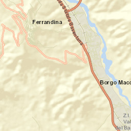 Ferrandina Street Map