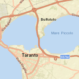 Taranto Street Map