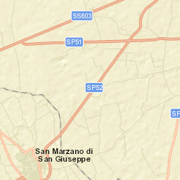 San Marzano di San Giuseppe Street Map