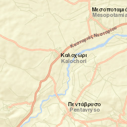 Mesopotamía Street Map