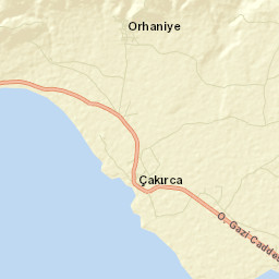 Çakırca Street Map