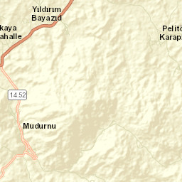 Mudurnu Street Map