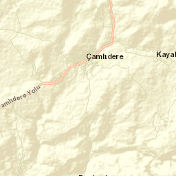 Çamlıdere Street Map