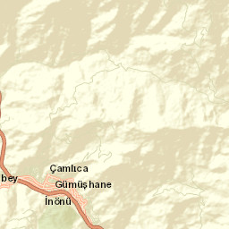 Gumushkhane Street Map