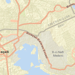Digah Street Map