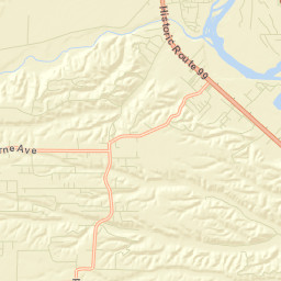 Girvan California Street Map