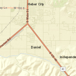 800-872 E 380 N Heber City UT Street Map