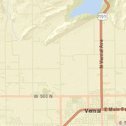 Maeser Street Map