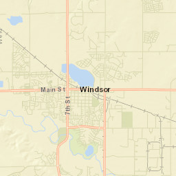 Poudre River Trail Windsor CO 80550 Street Map