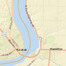 2-98 N 14th St Keokuk IA 52632 Street Map