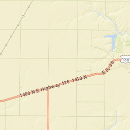 Hancock County Street Map