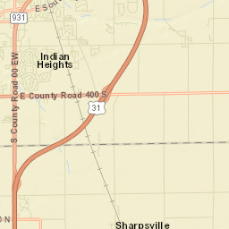 Indian Heights Street Map