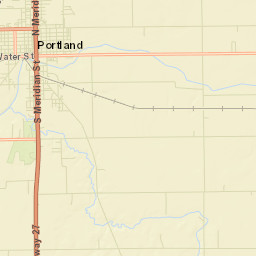 Portland Street Map