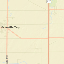 Carthagena Ohio Street Map