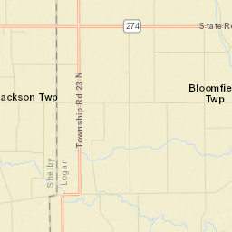 Bloom Center Ohio Street Map