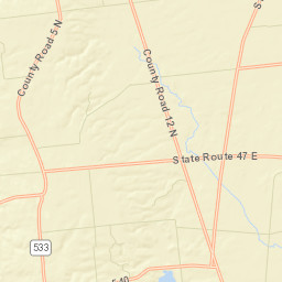 7501-7677 Ohio 47, Bellefontaine, OH Street Map