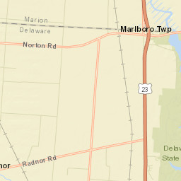 Troyton Ohio Street Map