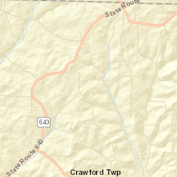 New Bedford Ohio Street Map