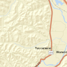 Tuscarawas Ohio Street Map