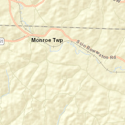 New Hagerstown Ohio Street Map